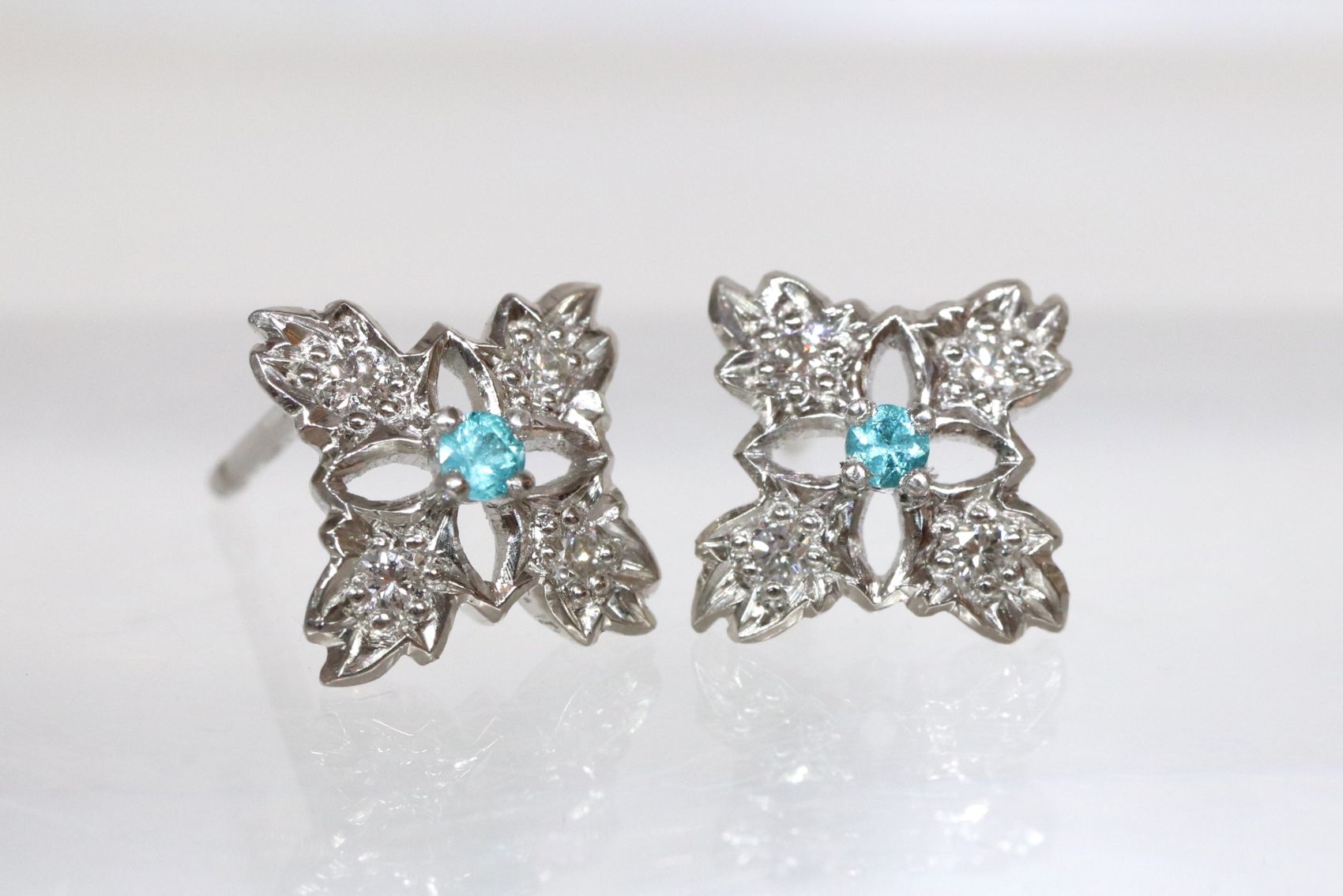 パライバトルマリン,ピアス,