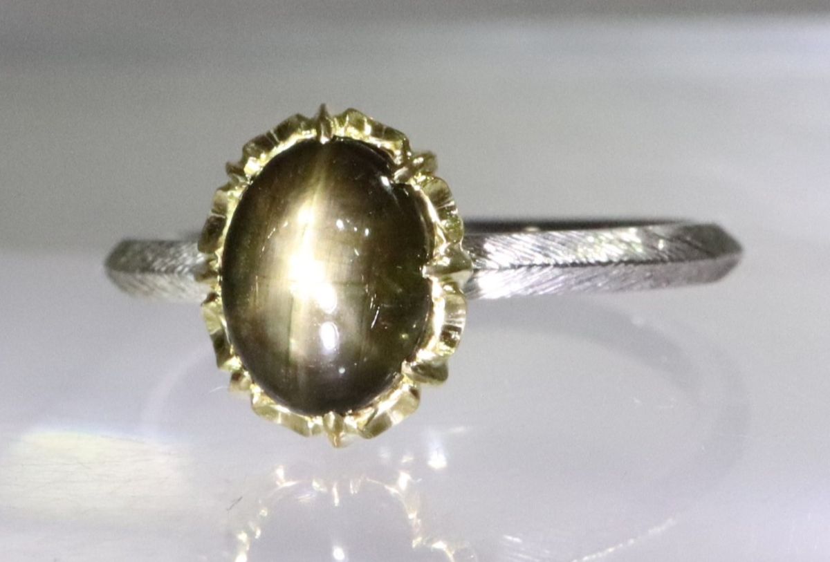 ブラックスターサファイア,指輪,