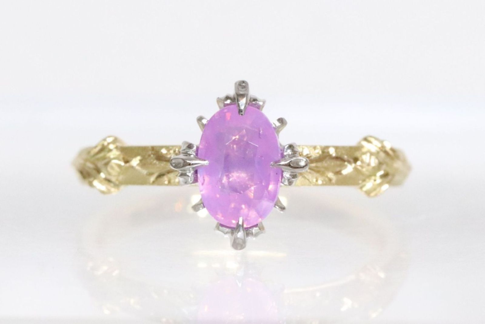 シルキーサファイア,指輪,