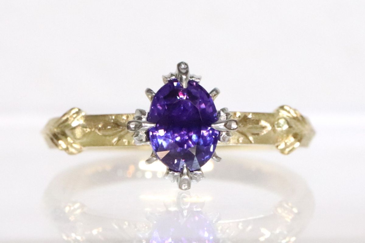 パープルサファイア,マゼラン星雲，指輪,