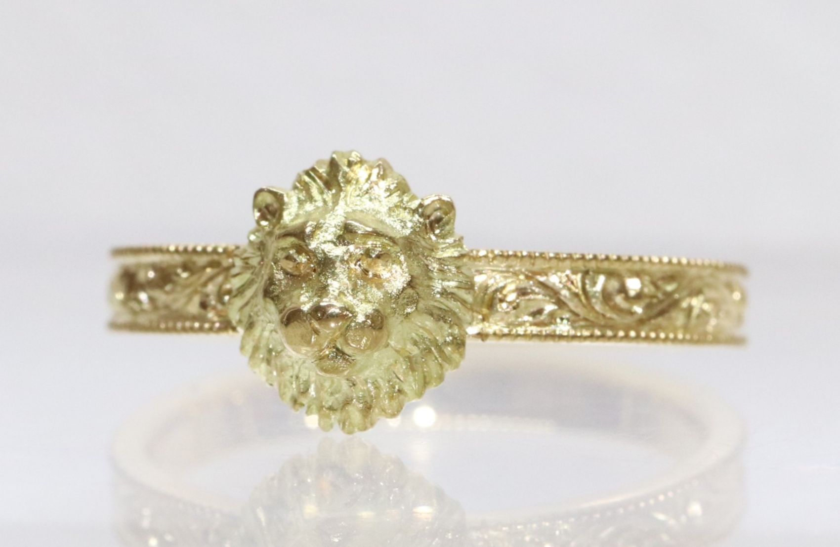 ライオン,指輪,