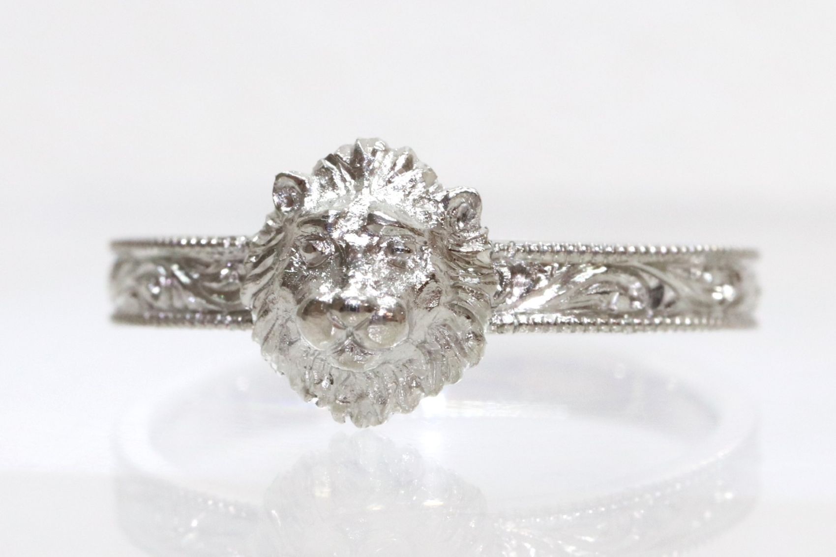 ライオン,指輪,